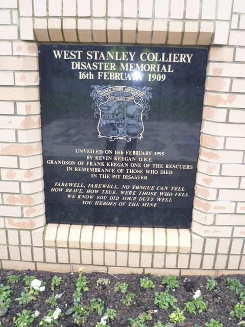 Minersβ Sunday and Stanleyβs Pit Disaster Memorials