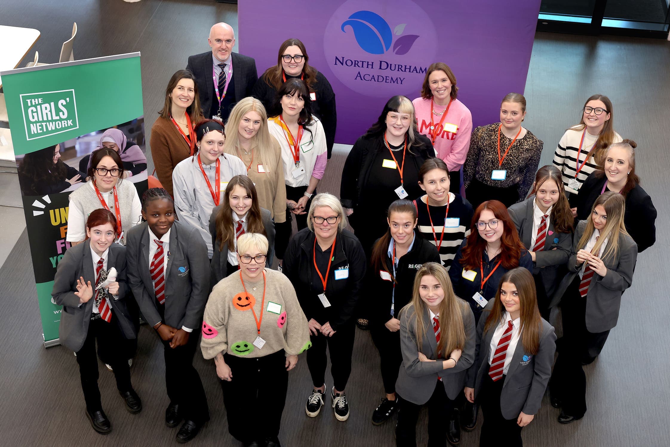 North Durham Academy pupils begin three-year mentoring partnership with Karbon Homes and RE:GEN